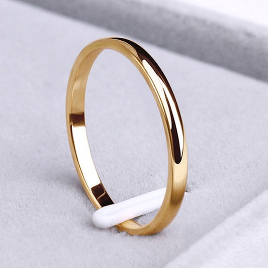 Eleganter zweifarbiger Gold-Silber-Ring