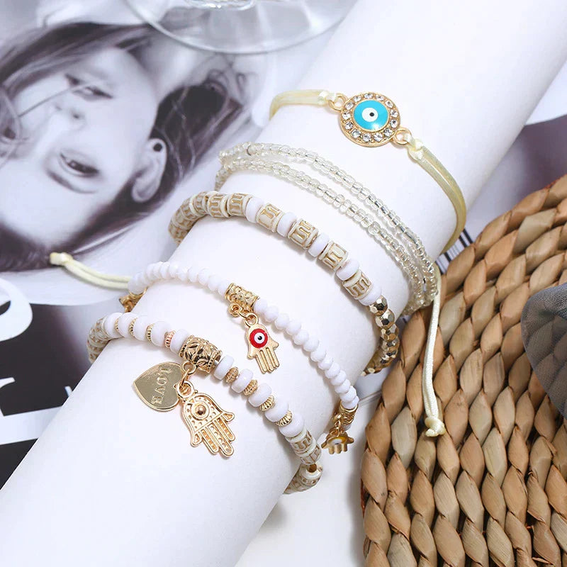 Hamsa Charm Armbandkollektion